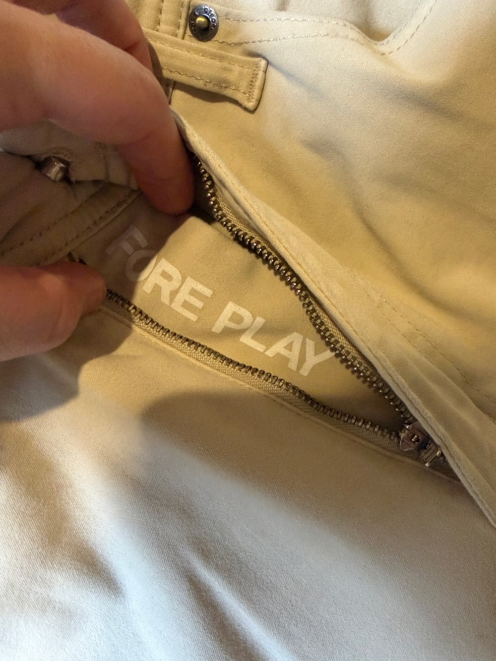 G/FORE Beige Performance Golf Pants - Picture 5 of 7